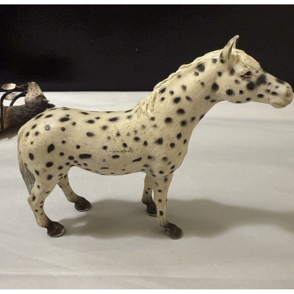 Lot of 8 VTG Schleich Horses Toy Figures Mixed Breeds Years 1998-2009 Retired - Picture 5 of 16